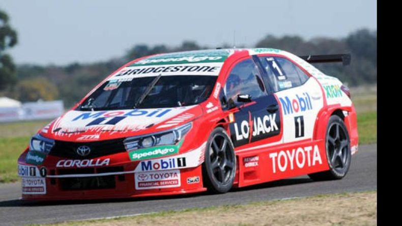 Con el Nuevo Corolla, el mejor resultado de Rossi fue el 6º puesto en Resistencia..