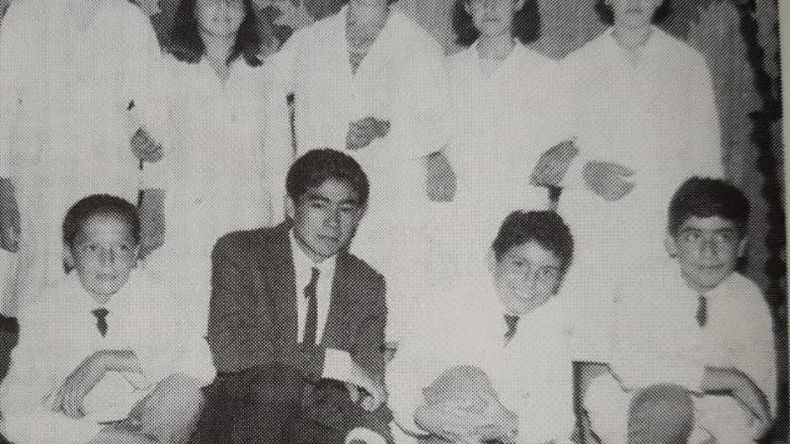 Alumnos en 1964 (libro De Posta Empalme a Fátima)..