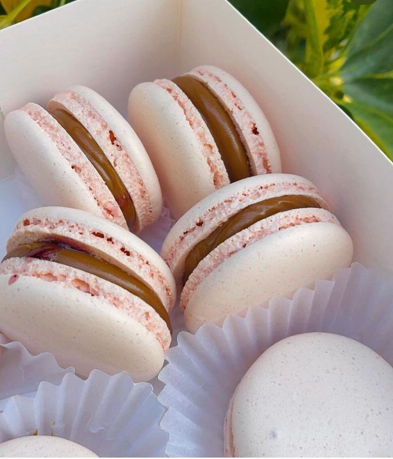 Los macarones, una de las delicias de Vic pastelería.