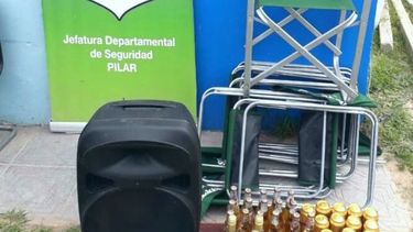 Robaron en una parrilla recién inaugurada