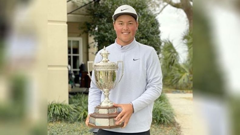 GRAN VICTORIA. Abel Gallegos ganó The Azalea Invitational..