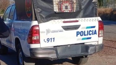 EXPLOSIVOS. Móvil de la Brigada que debió intervenir.