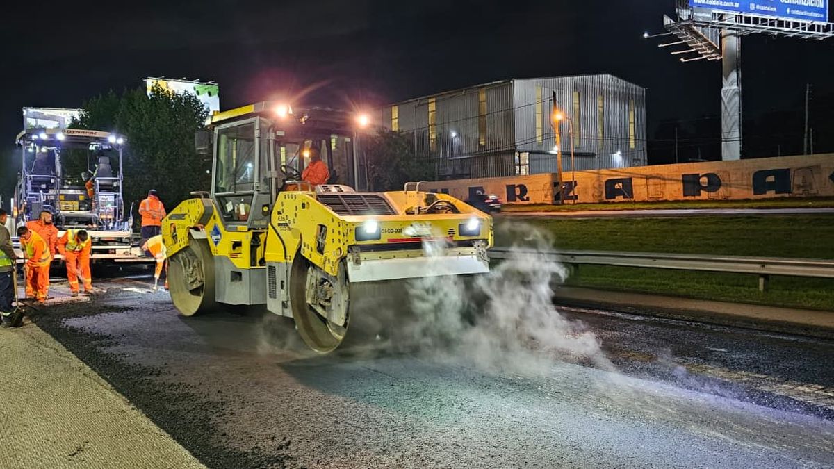 AUSOL inició nueva etapa de repavimentación en Panamericana