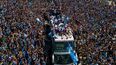 LOCURA. Una multitud recibió a la Selección Argentina en su vuelta de Qatar 2022.