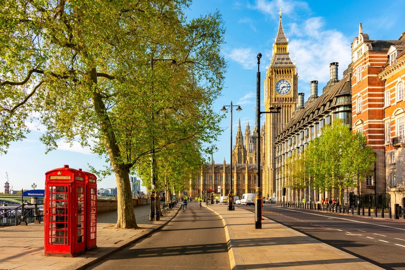 Londres, Inglaterra lidera el ranking. (Shutterstock).png