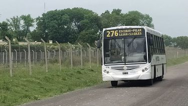 colectivos reducen el servicio y estalla la bronca