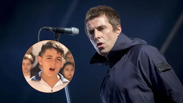 Chicos de la ciudad de San Lorenzo emocionaron a Liam Gallagher con un clásico de Oasis