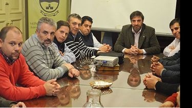 La reunión de las autoridades con la Comisión de Control se desarrolló en Luján..