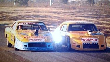 (Historia TC). Carlos y Osvaldo Lynn, animadores del TC en 1970 y 1980. .