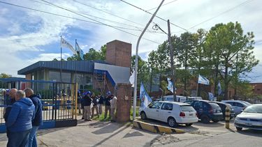 La empresa Gases Comprimidos está ubicada sobre la calle 17 del Parque Industrial de Pilar.&nbsp;