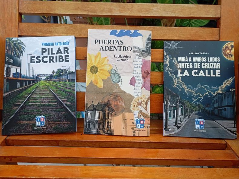 Los libros impresos por el Municipio para los ganadores del certamen literario Pilar Escribe.