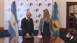 JURA. Ducoté presenta a la nueva funcionaria..