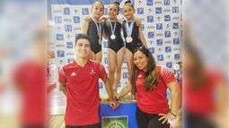 Podio de las chicas en Chaco..