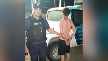 El detenido tiene 23 años y es vecino del barrio Monterrey.