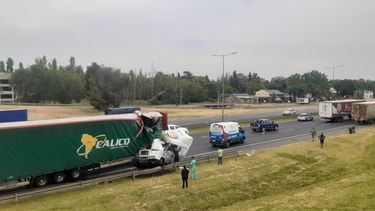El impactante accidente tuvo lugar en el kilómetro 56 de la Panamericana.&nbsp;