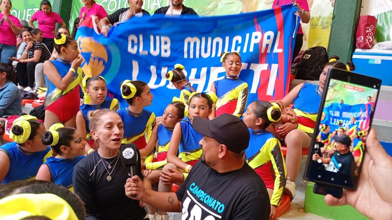 aeróbica, muni pilar campeón en argentina baila 4