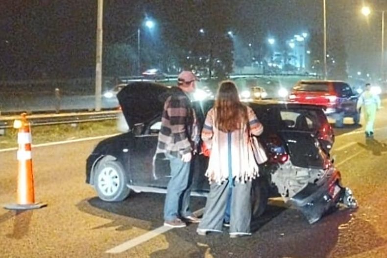 ACCIDENTE EN PANAMERICANA: El impacto tuvo lugar en el kilómetro 54 mano al Norte.&nbsp;