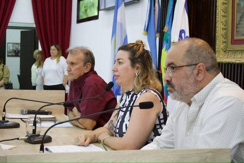 PRESIDENTA. Portos asumió al frente del Concejo Deliberante para el periodo 2026.