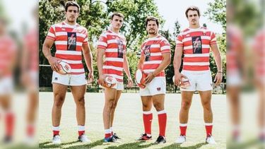 PREPARADOS. Los jugadores de Alumni están listos para volver a las canchas. Foto: Asociación Alumni..