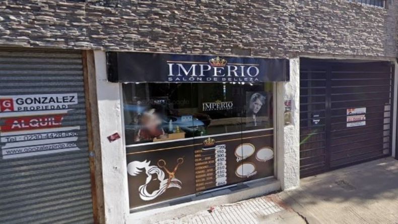 El local asaltado (foto Google)..