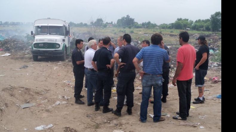 A fines de 2012, el OPDS decidió la clausura preventiva del basural..