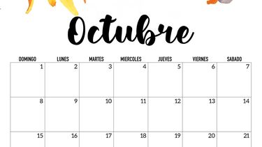 ¡bienvenido octubre, decimo mes del ano!