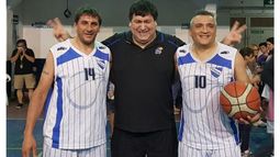 EXPERIENCIA. Hernán Arias, Javier Prodan y Jorge Leiva, referentes de Unión..