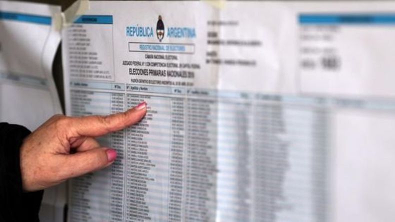 Hay dos páginas web disponibles para chequear el lugar asignado para votar. .