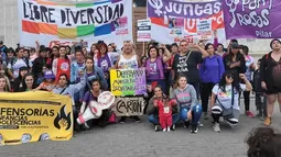 MARCHA. Las mujeres volverán a la calle en Pilar este jueves. MARCHA. Las mujeres volverán a la calle en Pilar este jueves.