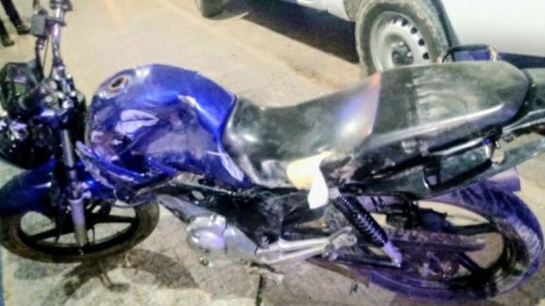 La moto fue robada en febrero del año pasado..