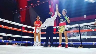 Celeste brilló en la noche de River
