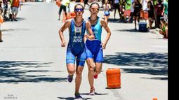 (PILAR VALENZUELA). POR DOS. Belén Pilara disputó su 1ª competencia en la elite..