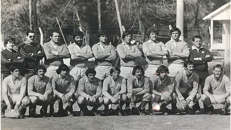 HISTÓRICOS. La formación de San Patricio en la final disputada en cancha de Pueyrredón..