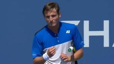 Geller ya está entre los 4 mejores del US Open Junior..