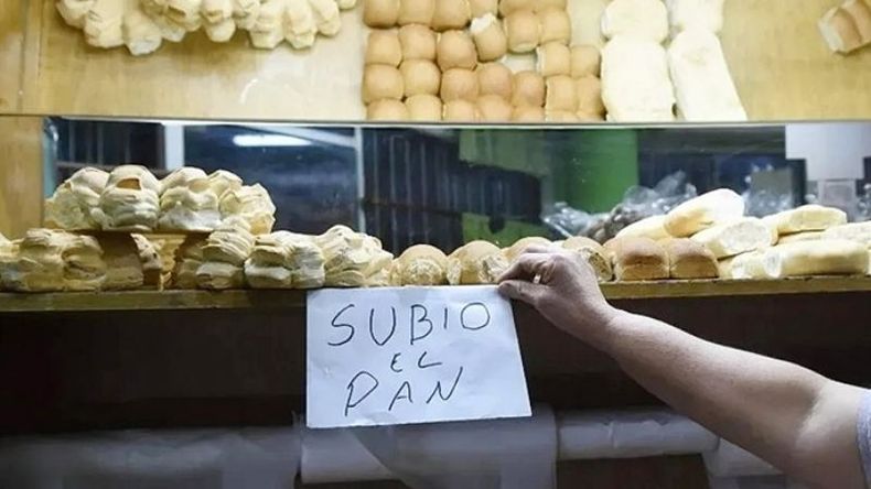 PARA ARRIBA. El Gobierno busca moderar el aumento del precio interno del trigo..