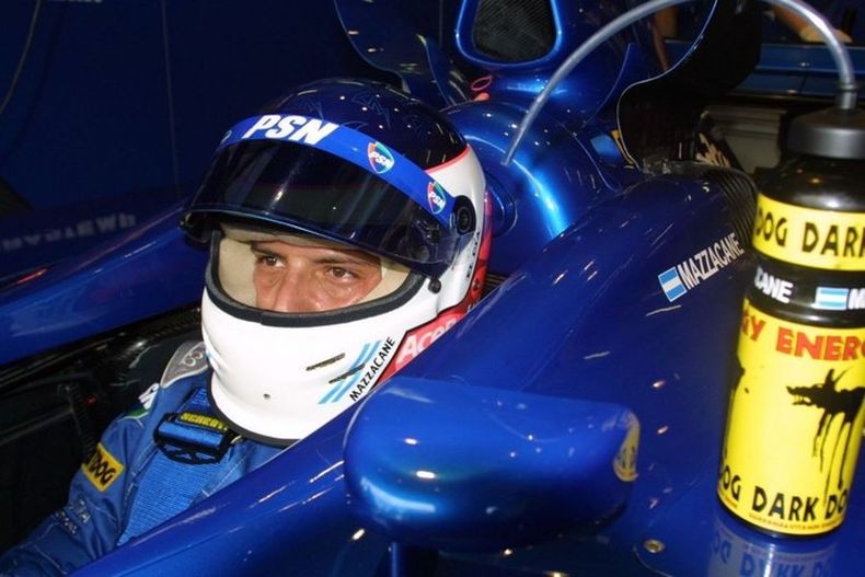 Gastón Mazzacane, el último bonaerense en correr en la Fórmula 1. (Olé)..jpg
