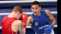 (AIBA). Yamil Peralta ganó por decisión unánime..