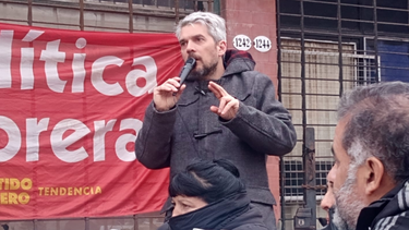 LUCHA. Pablo Busch es trabajador y referente de los obreros de Unilever, en Pilar. &nbsp;