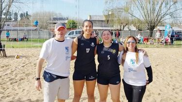 Sabrina Odonel -Milagros Castelli dominaron la Etapa Regional de las Universitarias.