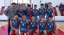 El masculino sub 15 dio la vuelta olímpica..