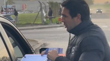 CONTACTO. Tito recolectó firmas a través un petitorio. &nbsp;
