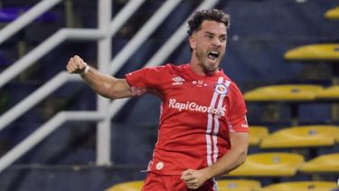 Tomás Molina lleva 17 goles en la temporada entre Copa y Liga Profesional. Tomás Molina lleva 17 goles en la temporada entre Copa y Liga Profesional.
