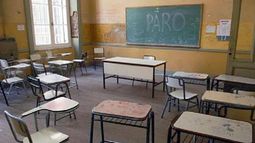 VACÍAS. Docentes de todos el país adhieren a la medida..