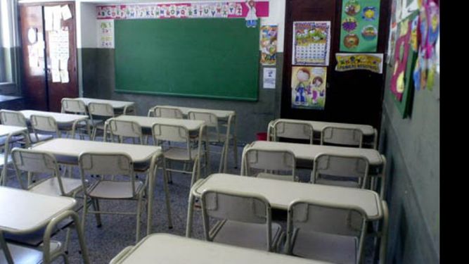 Las aulas en Pilar volverán a estar vacías la semana que viene..