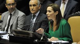 EXPECTATIVA. Logros y pendientes, los ejes del discurso de Vidal..