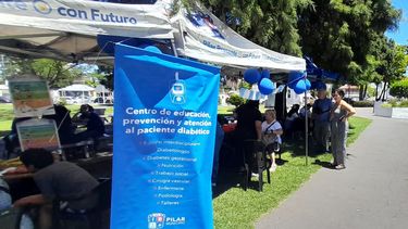 CONTROLES. La actividad se realizó en el corredor aeróbico municipal.