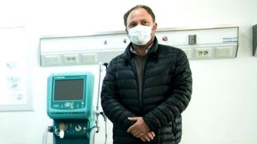 DESDE ADENTRO. Galimberti describió el estado de ocupación del sistema de salud. .