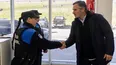 PRESNTE. Federico Achával recorrió las instalaciones del Centro de Formación.