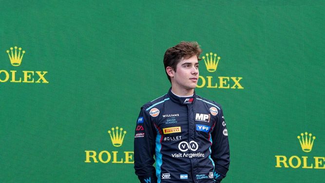 Franco Colapinto da un nuevo paso en su carrera.