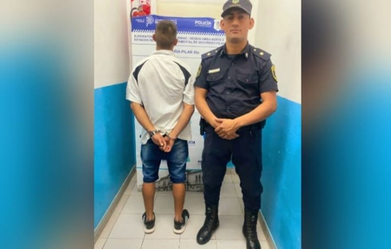 DEBER CÍVICO. El delincuente fue a votar y terminó preso.